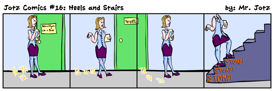 #16: Heels And Stairs