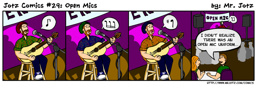 #29: Open Mics